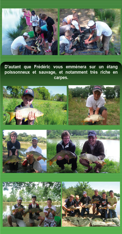 Animations Estivales Pêche en Vendée