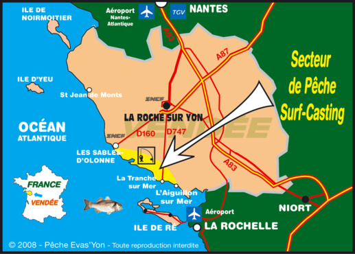 DECOUVERTE SURF-CASTING INDIVIDUEL en VENDEE DECOUVERTE SURF-CASTING INDIVIDUEL en VENDEE