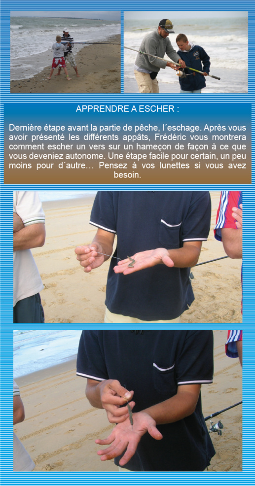 Stage Découverte du Surf-Casting en Vendée, en Groupe