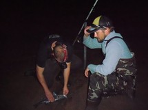 DECOUVERTE SURF-CASTING en VENDEE, de NUIT 