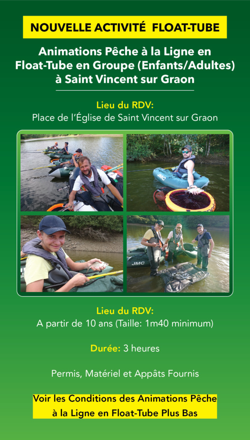 Pêche à la Ligne en Float-Tube Pêche à la Ligne en Float-Tube