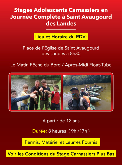 ANIMATIONS ESTIVALES PÊCHE JUILLET / AOÛT 2023 ANIMATIONS ESTIVALES PÊCHE JUILLET / AOÛT 2023