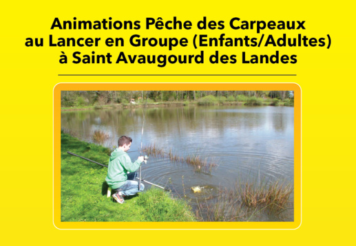 Stage Pêche des Carpeaux au Lancer