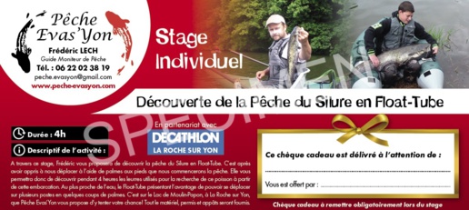 Offrez un Stage de Pêche en Vendée en Chèque Cadeaux