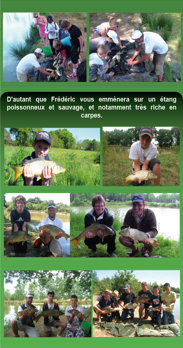Animations Estivales Pêche en Vendée
