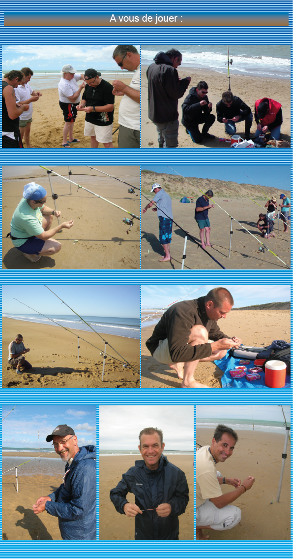 Stage Découverte du Surf-Casting en Vendée, en Groupe Stage Découverte du Surf-Casting en Vendée, en Groupe
