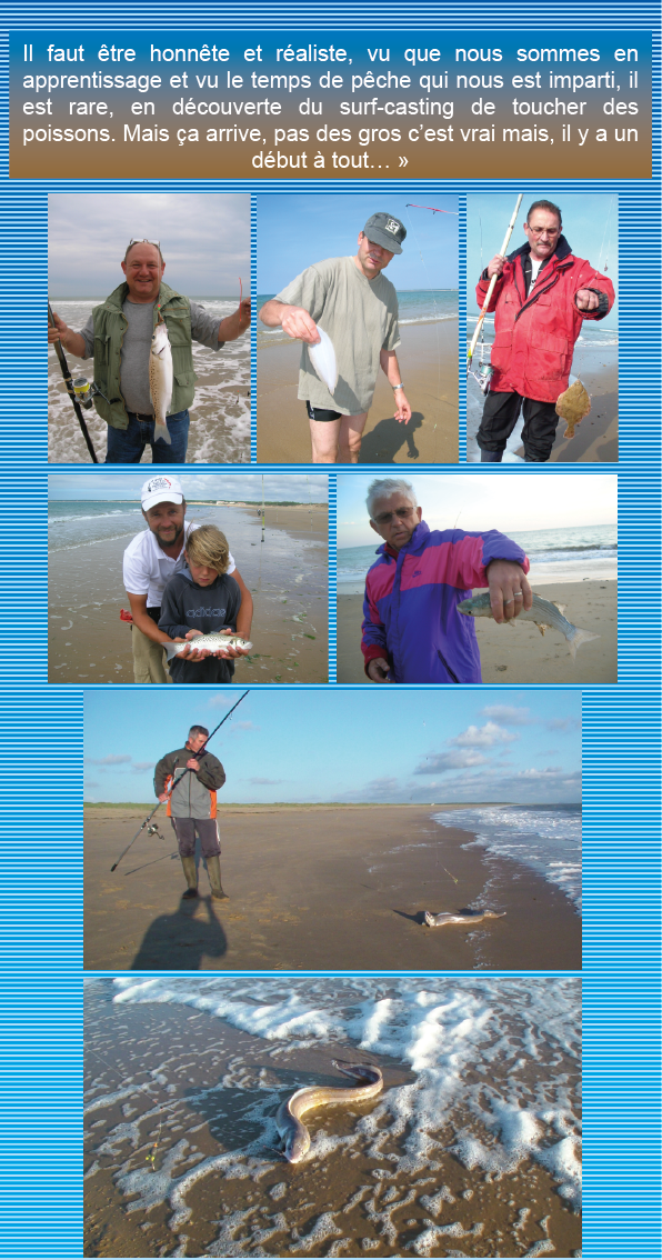 Stage Découverte du Surf-Casting en Vendée, en Groupe