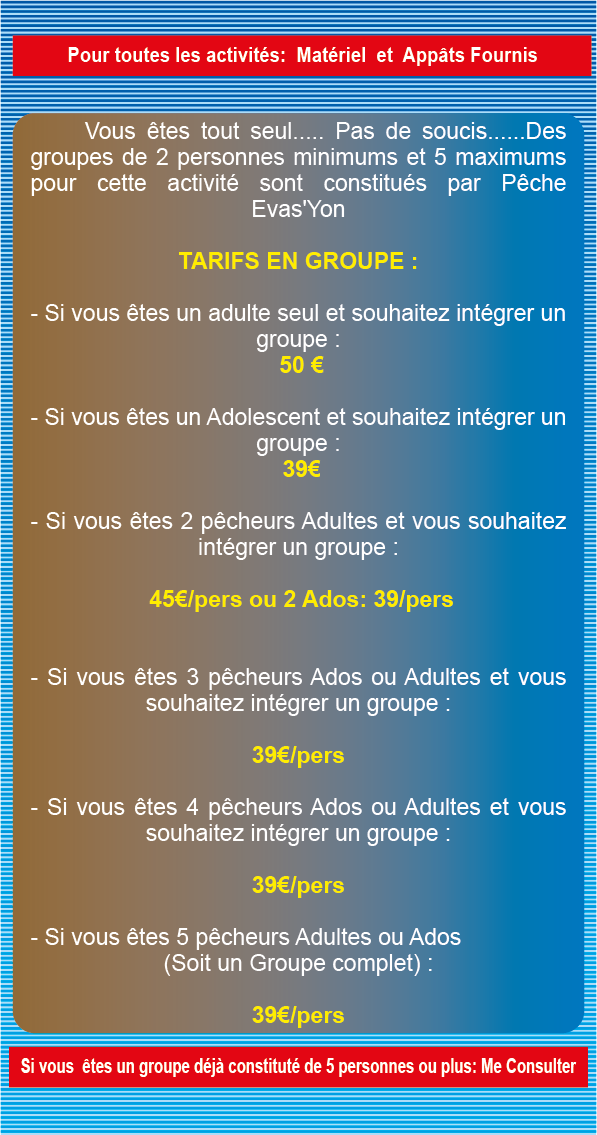 Stage Découverte du Surf-Casting en Vendée, en Groupe Stage Découverte du Surf-Casting en Vendée, en Groupe