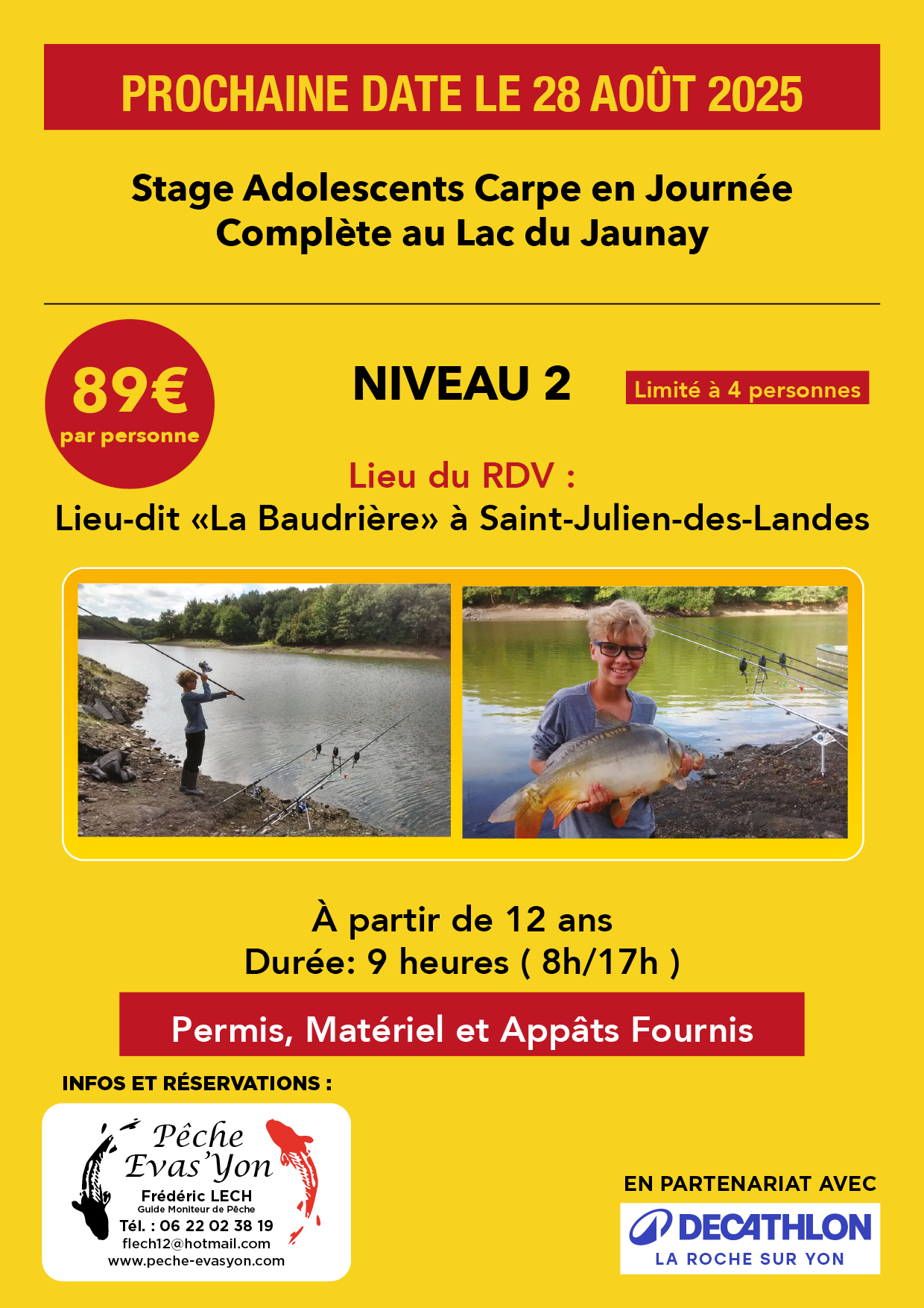 Stage Carpe Niveau 2